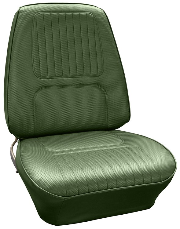 AA70GCS0010460G 70 CAMARO STANDARD BUCKET SEAT UPHOLSTERY - METALLIC GREEN