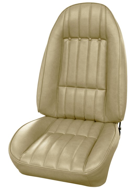 AA71GCS0010697G 71 CAMARO FRONT BUCKETS STANDARD - SANDALWOOD