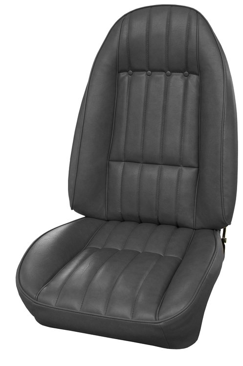 AA73GCS0010100G 73/76 CAMARO FRONT BUCKETS STANDARD - BLACK