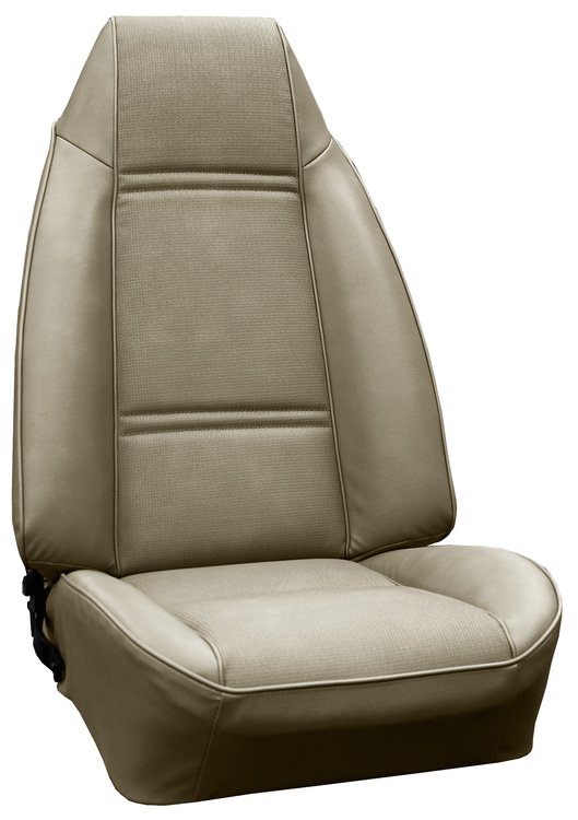 AA74GCD0010664G 74 CAMARO TYPE LT BUCKET SEAT UPHOLSTERY - NOS TAUPE