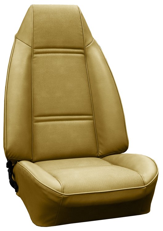 AA74GCD0010687G 74 CAMARO TYPE LT BUCKET SEAT UPHOLSTERY - SADDLE