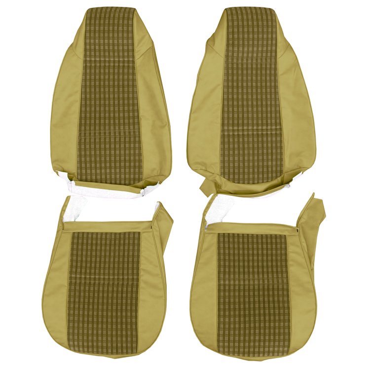 AA75GCDC010637G 75 CAMARO TYPE LT CLOTH BKT UPH- SANDSTONE PLAID/SANDSTONE