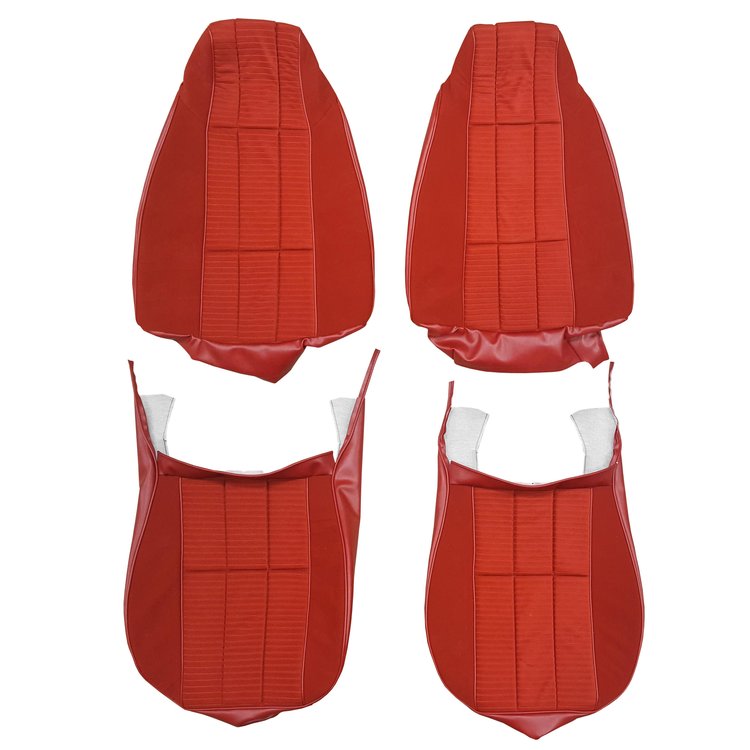 AA77GCDC010537G 77 CAMARO TYPE LT CLOTH BKT UPHOL- FIRETHORN RIBBED/FIRETH