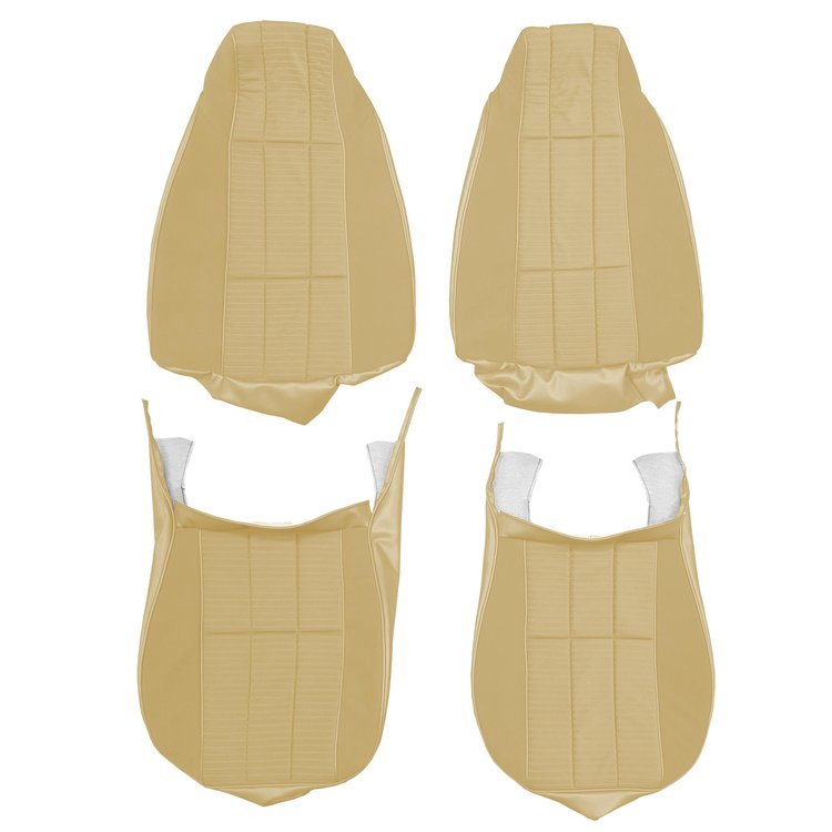 AA77GCDC010713G 77 CAMARO TYPE LT CLOTH BKT UPHOL - BUCKSKIN RIBBED/BUCKSK