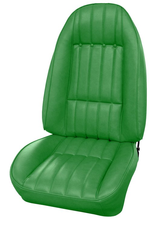 AA77GCS0010440G 78 CAMARO FRONT BUCKETS STANDARD - LIGHT GREEN