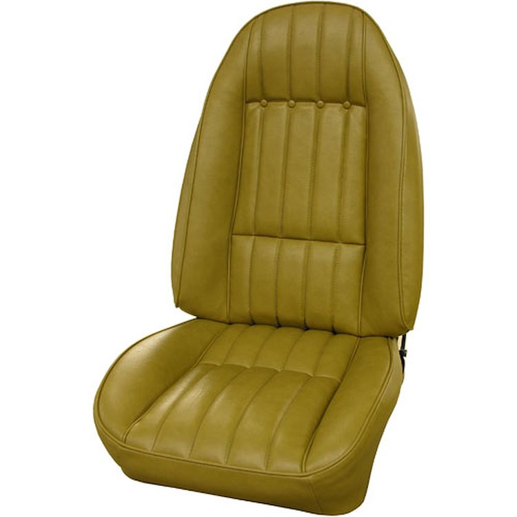 AA77GCS0010688G 78 CAMARO FRONT BUCKETS STANDARD - CAMEL TAN