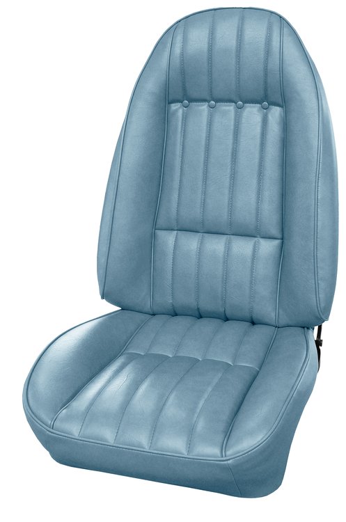 AA79GCS0010319G 79 CAMARO FRONT BUCKETS STANDARD - LIGHT BLUE