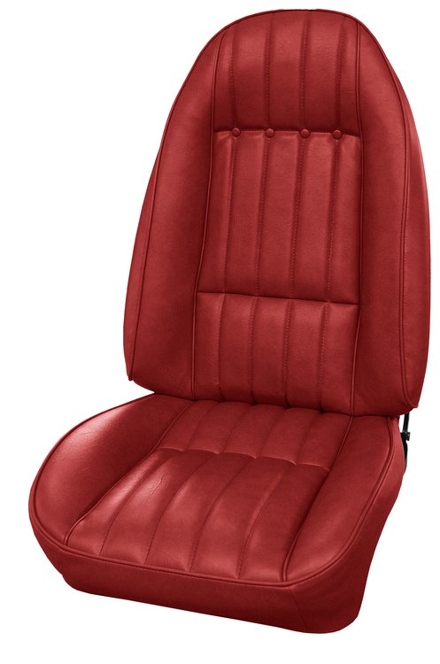 AA79GCS0010504G 79 CAMARO FRONT BUCKETS STANDARD - CARMINE