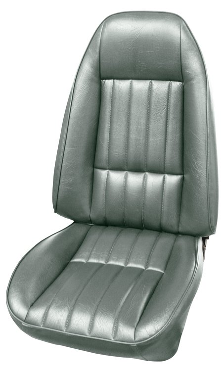 AA80GCS0010102G 81 CAMARO FRONT BUCKETS STANDARD - SILVER