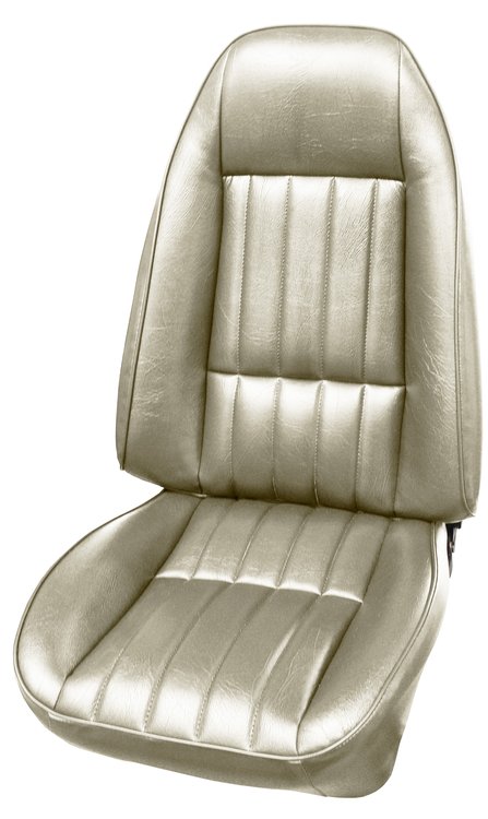 AA80GCS0010200G 80 CAMARO FRONT BUCKETS STANDARD - OYSTER