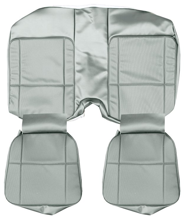 AA81GCD0040102G 81 CAMARO/BERLINETTA REAR SEAT UPHOLSTERY - SILVER