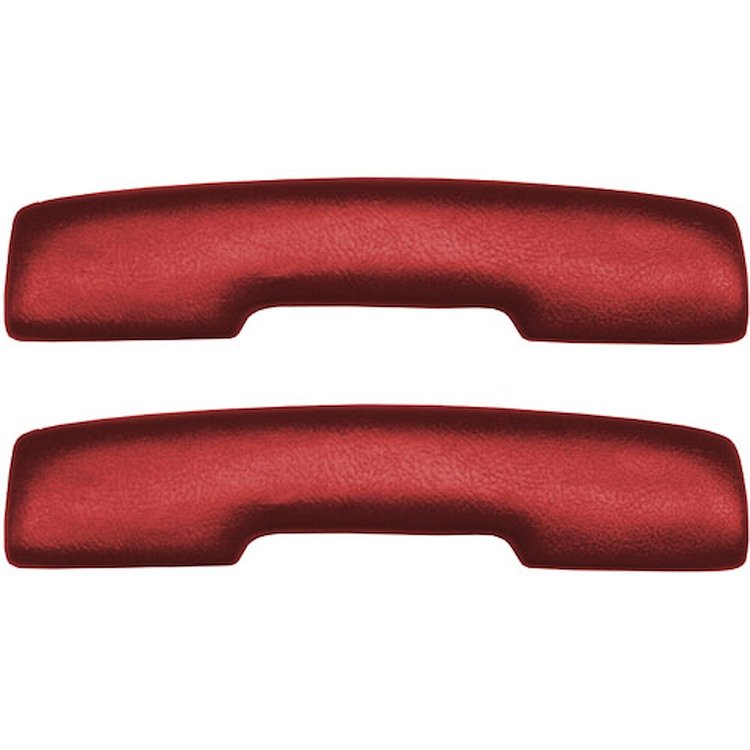 AP67GCF-FRT501G 67 GM F-BODY FRONT 11 ARMREST PADS - RED MADRID