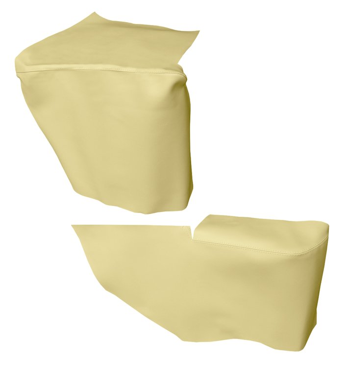 AW67GCF0056640G 67 GM F-BODY CONVERTIBLE WELL/ ARMREST COVERS - PEARL YELLOW