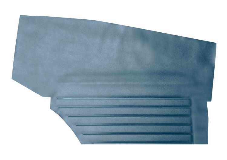 DO67GCS0045325G 67 CAMARO FOLD-DOWN HTP REAR PANELS STANDARD - LIGHT BLUE