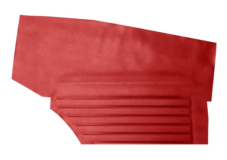 DO67GCS0045501G 67 CAMARO FOLD-DOWN HTP REAR PANELS STANDARD - RED