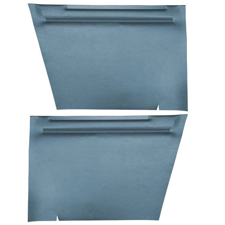 DO67GCS0050325G 67 CAMARO CONV REAR PANELS STANDARD - LIGHT BLUE