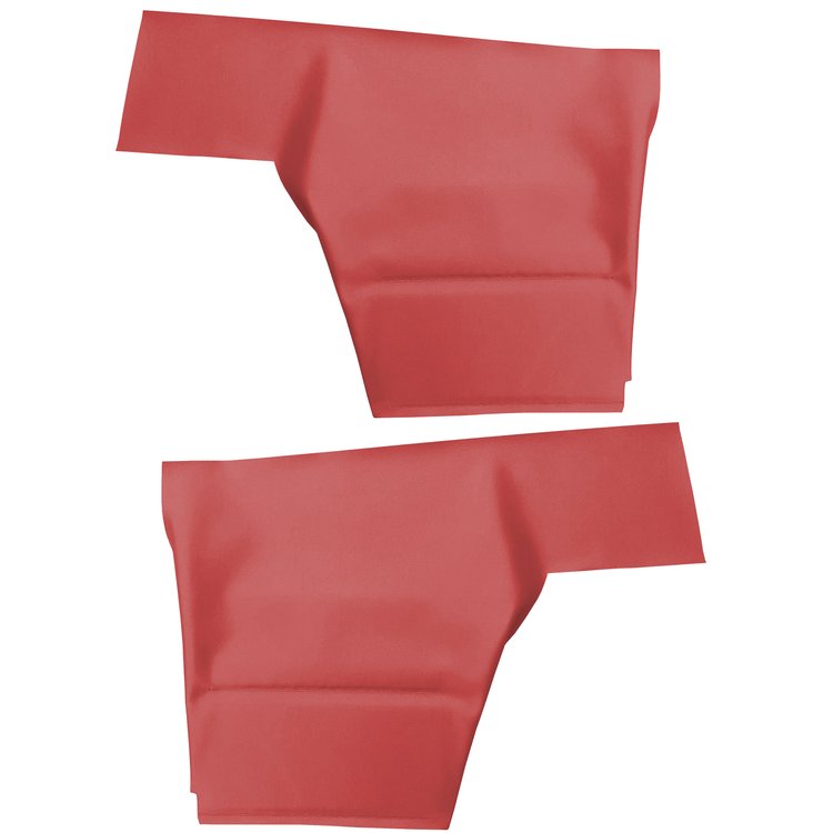 DO68GCD0056501G 68 CAMARO CNV REAR PANELS DELUXE - RED