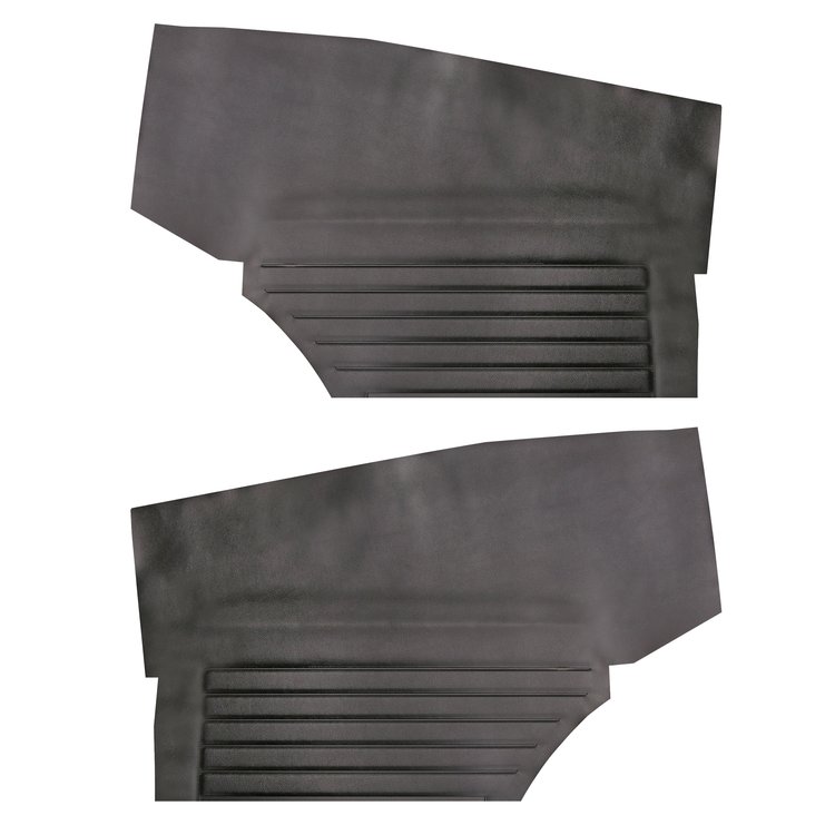 DO68GCS0045100G 68 CAMARO FOLD-DOWN HTP REAR PANELS STANDARD - BLACK