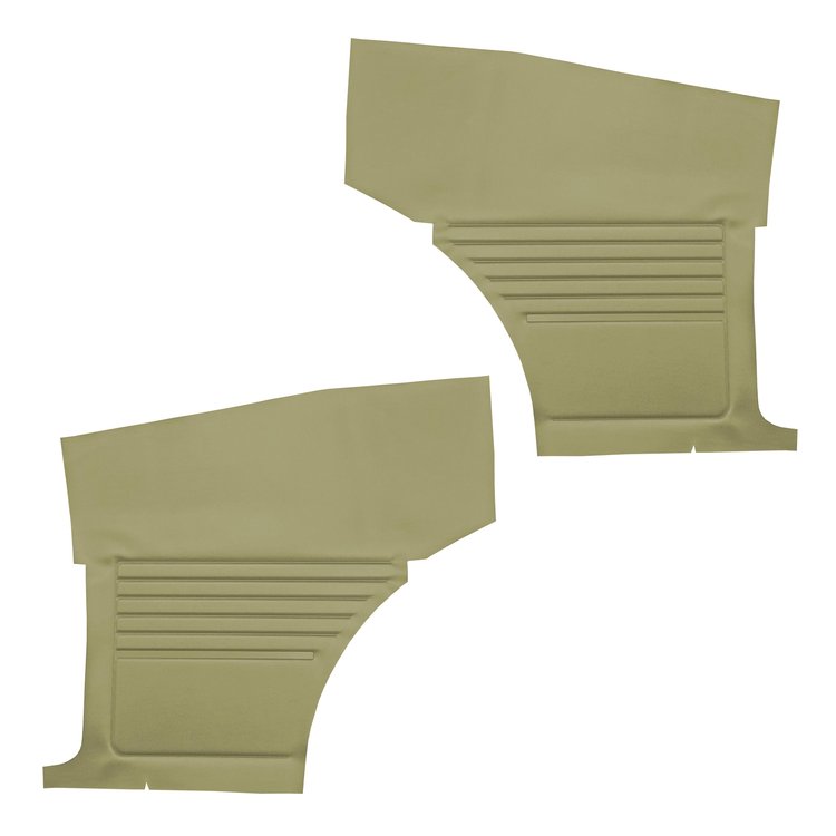 DO68GCS0048645G 68 CAMARO FIXED HTP REAR PANELS STANDARD - WILLOW GOLD