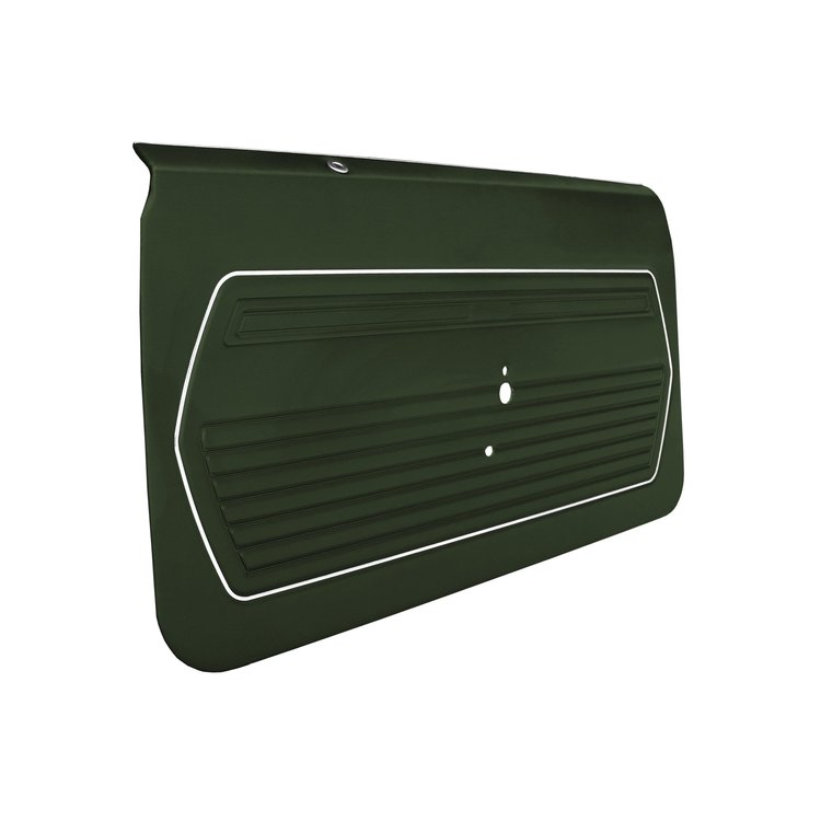 DO69GCS0010469G-PA 69 CAMARO HTP/CNV PRE-ASMBLED DOOR PANELS STD - DK GREEN