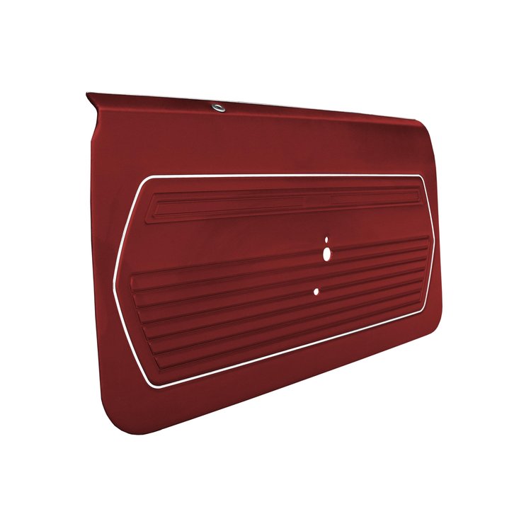 DO69GCS0010511G-PA 69 CAMARO HTP/CNV PRE-ASMBLED DOOR PANELS STD - RED
