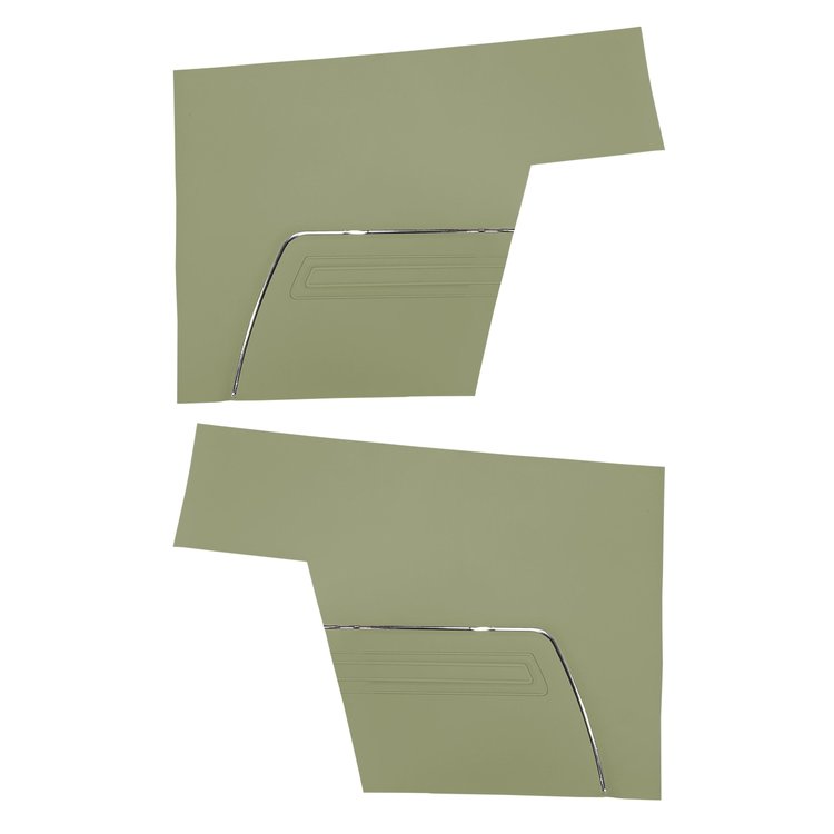 DO69GCS0050432G 69 CAMARO CNV REAR PANELS STANDARD - LIGHT MET GREEN