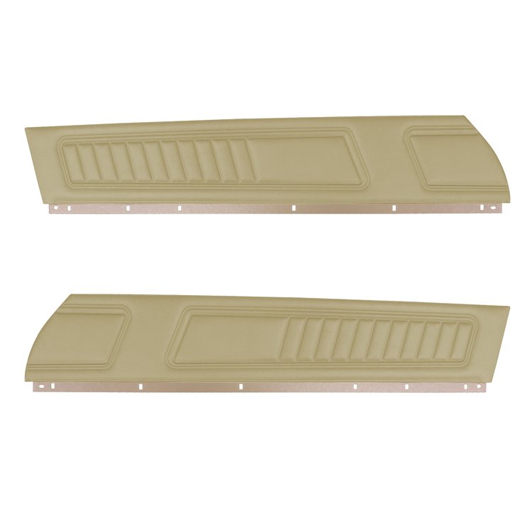 DO72GCS0010695G 72 CAMARO FRONT DOOR PANELS STANDARD - SANDALWOOD