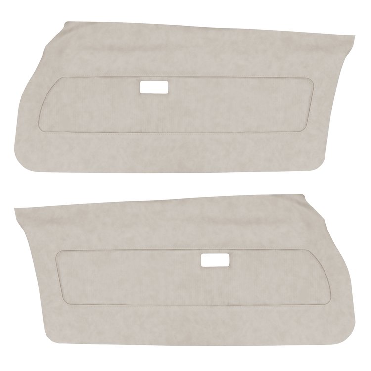 DO76GCD0010209G 76 CAMARO FRONT DOOR PANELS DELUXE - WHITE