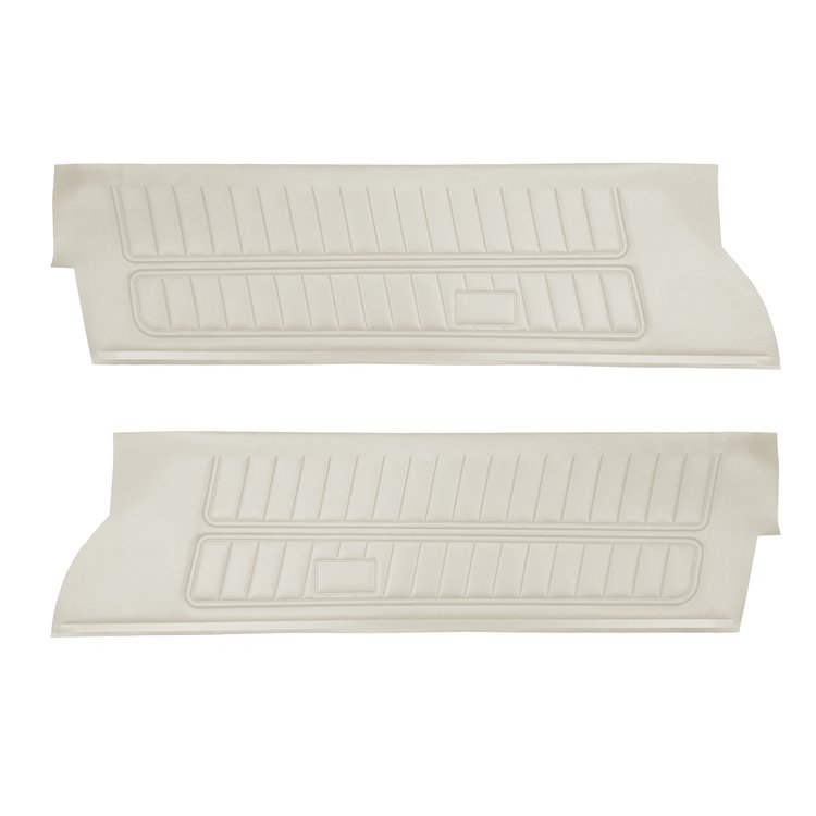 DO76GCS0010209G 76 CAMARO FRONT DOOR PANELS STANDARD - WHITE