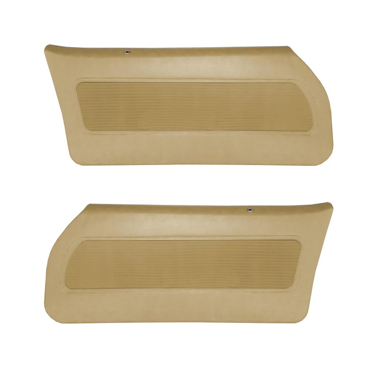 DO77GCDC010713G-PA 77 CAMARO DELUXE PRE-ASMBLD PANELS- NOS TAN CLOTH/BUCKSKIN