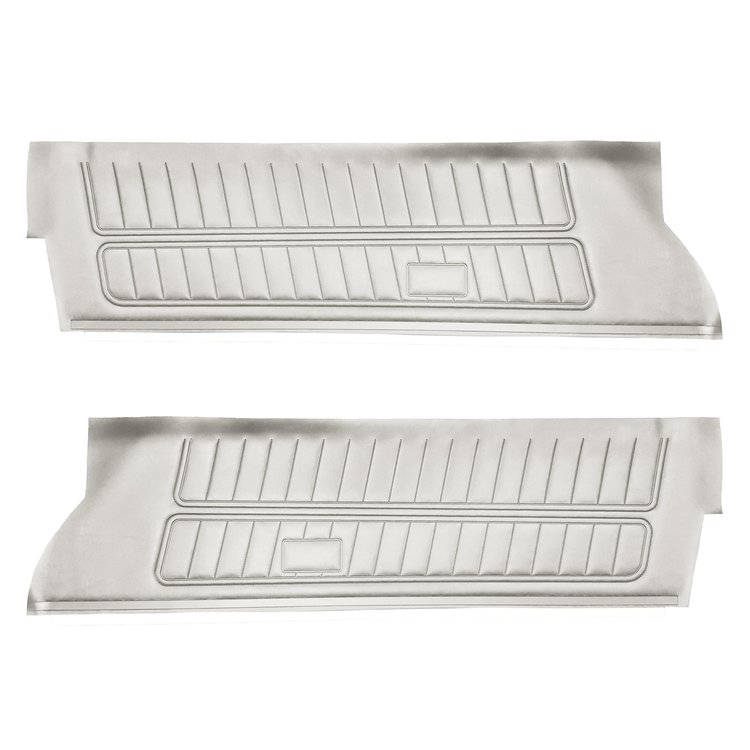 DO77GCS0010209G 77 CAMARO FRONT DOOR PANELS STANDARD - WHITE