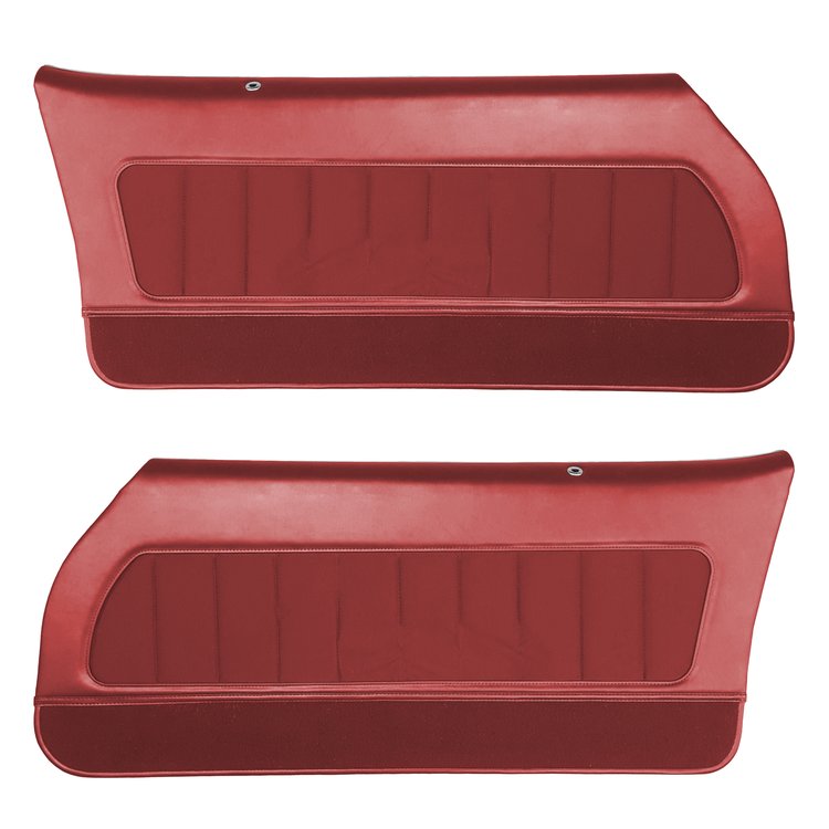 DO78GCDC010543G-PA 78 CAMARO DELUXE PRE-ASMBLD PANELS - NOS RED CLOTH/CARMINE