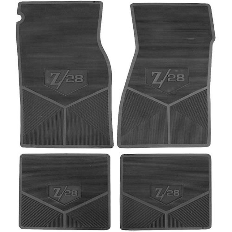 Vinyl Floor Mats 1967-69 Camaro