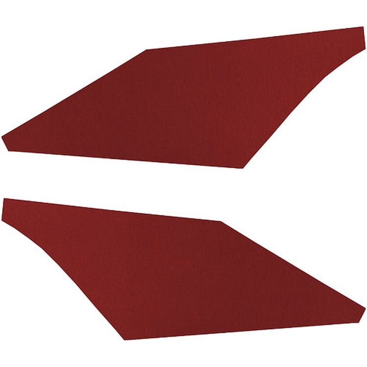 SB68GC03R 68-69 CAMARO SAIL PANEL BOARD RED RIBBED