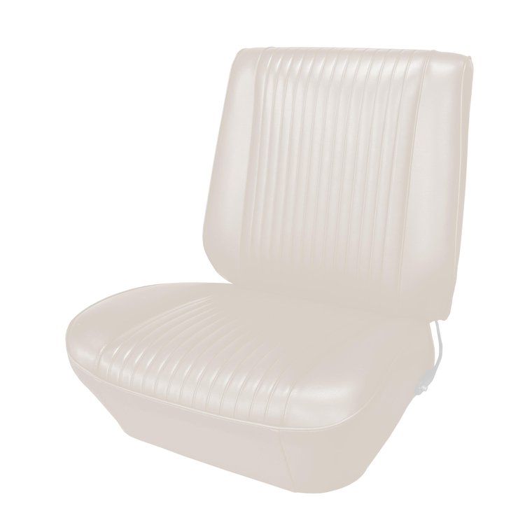 AA64GHE0010220G 64 CHEVELLE/MALIBU BUCKETS - FROST WHITE
