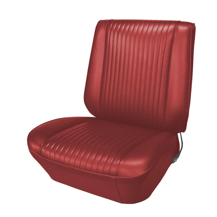 AA64GHE0010508G 64 CHEVELLE/MALIBU/EL CAMINO BUCKETS - RED