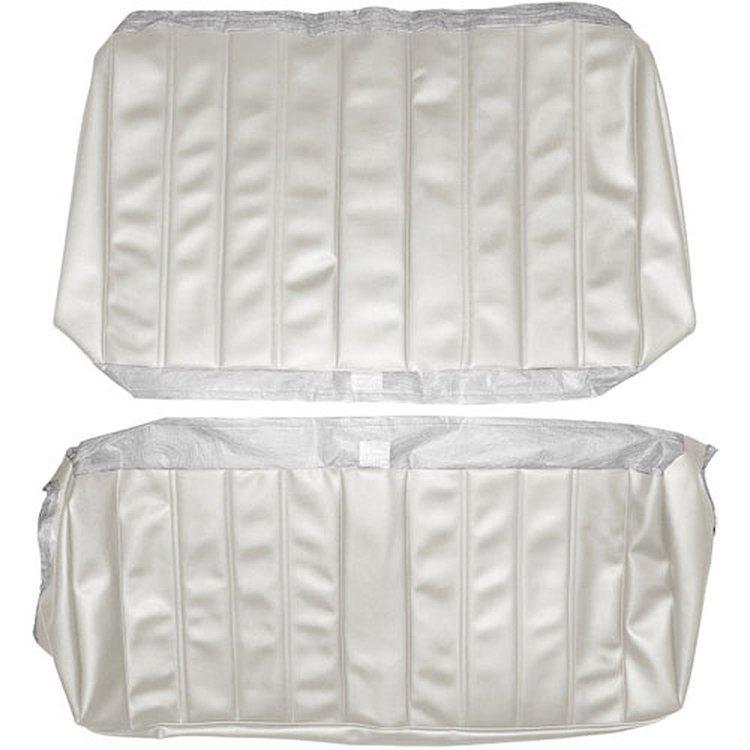 AA66GH00056220G 66 CHEVELLE/MALIBU CONVERTIBLE REAR - FROST WHITE