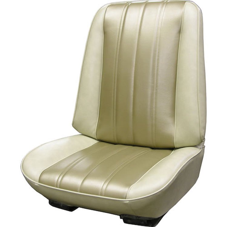 AA66GHE0010526G 66 CHEVELLE/MALIBU/EL CAMINO BUCKETS - BRONZE