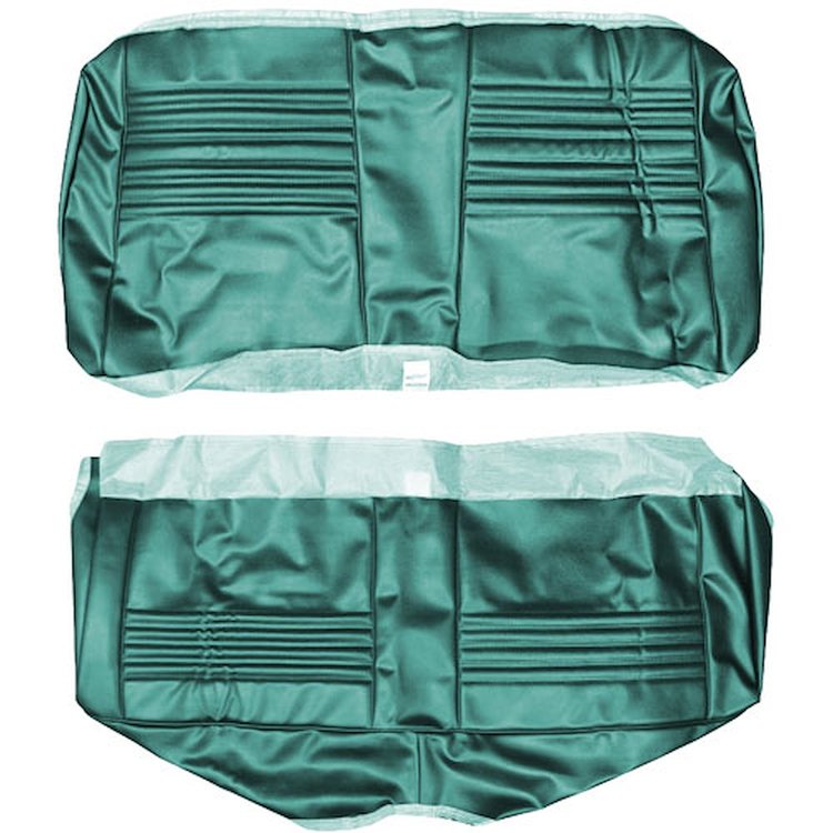 AA67GH00048424G 67 CHEVELLE/MALIBU HARDTOP REAR - METALLIC TURQUOISE