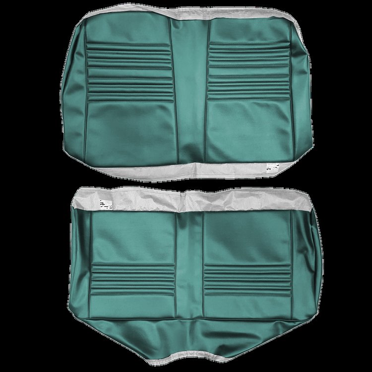 AA67GH00056424G 67 CHEVELLE/MALIBU CONVERTIBLE REAR - METALLIC TURQUOISE
