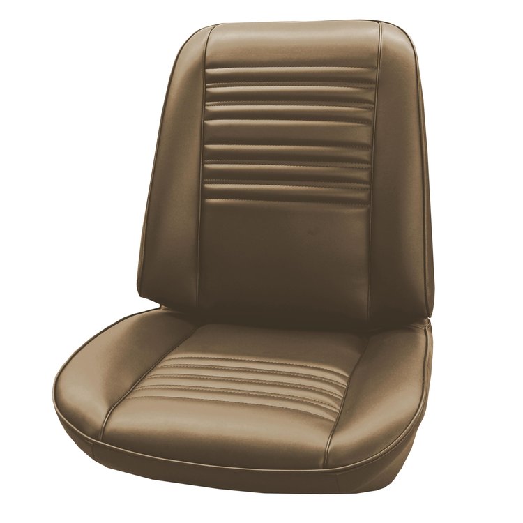 AA67GHE0010651G 67 CHEVELLE/MALIBU/EL CAMINO BUCKETS - GOLD
