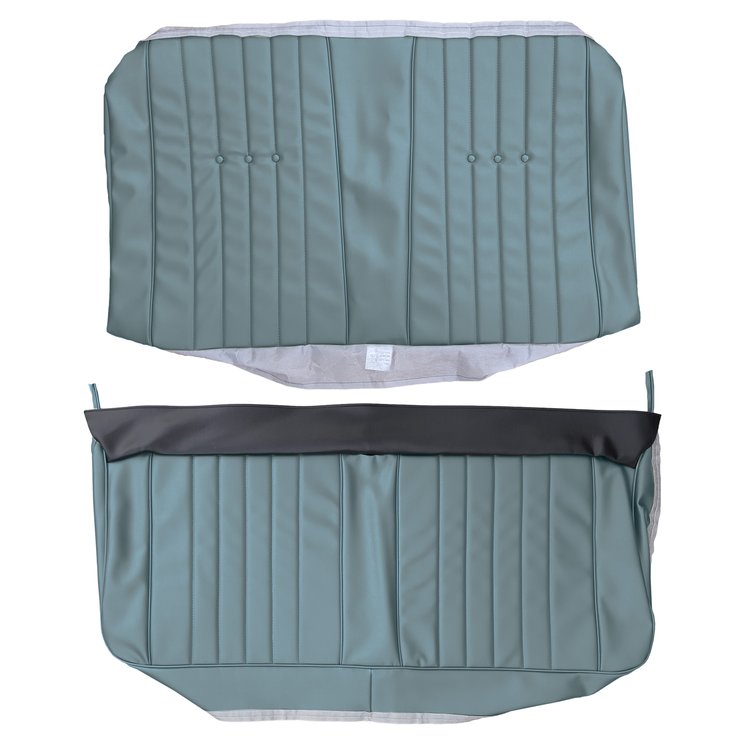 AA68GH00056333G 68 CHEVELLE/MALIBU CONVERTIBLE REAR - TEAL