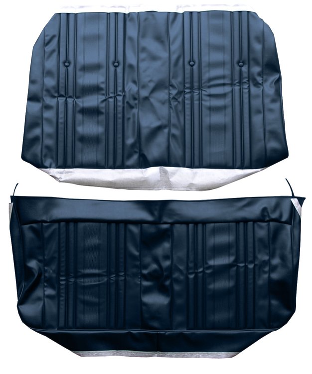 AA69GH00056369G 69 CHEVELLE/MALIBU CONVERTIBLE REAR - METALLIC BLUE