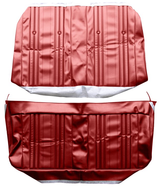 AA69GH00056511G 69 CHEVELLE/MALIBU CONVERTIBLE REAR - RED