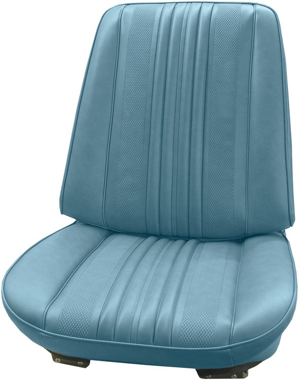 AA70GHE0010310G 70 CHEVELLE/MALIBU/EL CAMINO BUCKETS - METALLIC BLUE