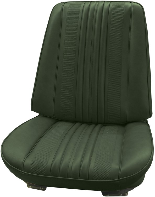 AA70GHE0010460G 70 CHEVELLE/MALIBU/EL CAMINO BUCKETS - METALLIC GREEN