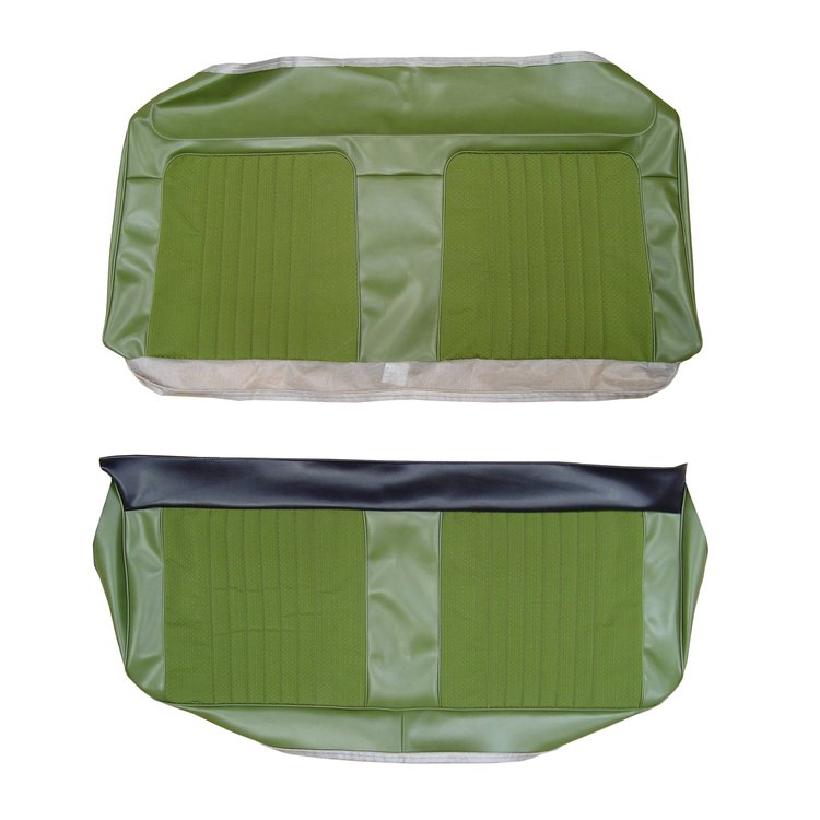 AA71GHC0080408G 71 MALIBU HARDTOP REAR - JADE GREEN CLOTH / JADE GREEN