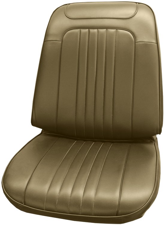 AA71GHE0010695G 72 CHEVELLE/MALIBU/EL CAMINO BUCKETS - SANDALWOOD