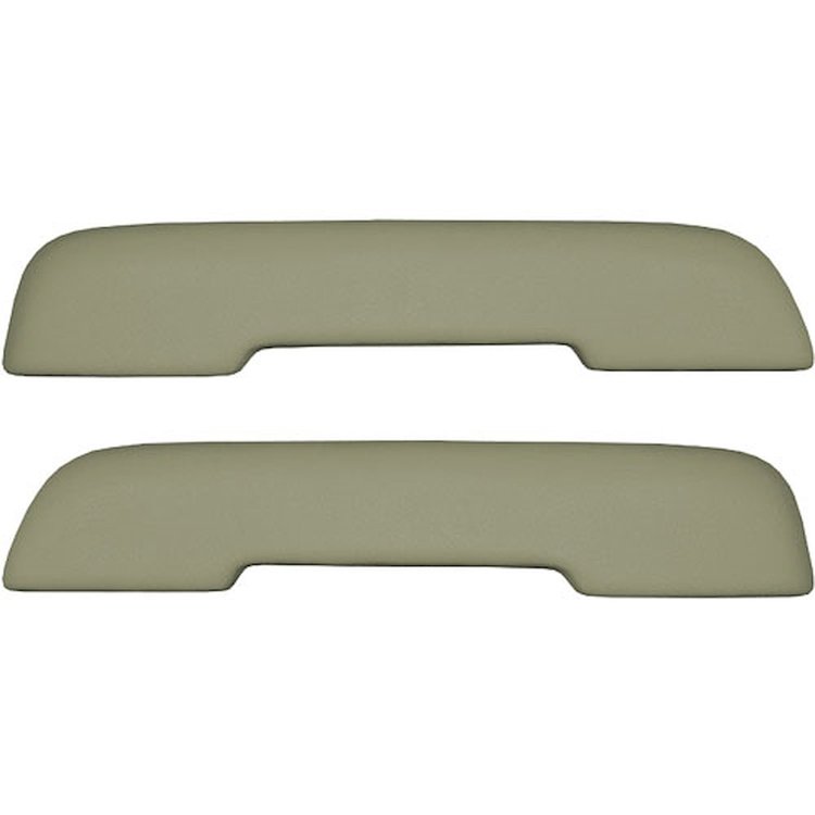 AP68GA-FRT645G 68/72 GM A-BODY FRONT ARMREST PADS - WILLOW GOLD MADRID