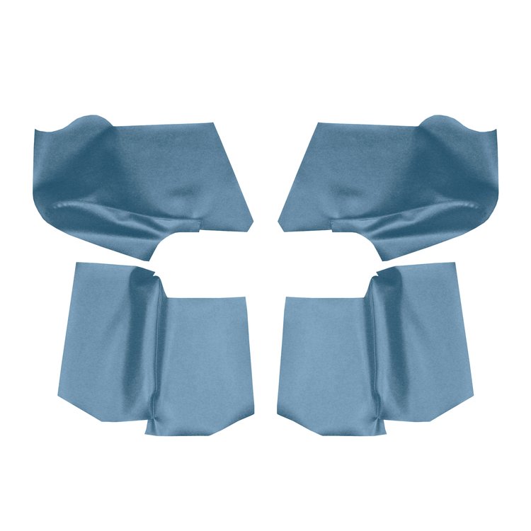 AW66GA00056325G 66/67 GM A-BODY CONV ARMREST/ WELL COVERS - METALLIC BLUE
